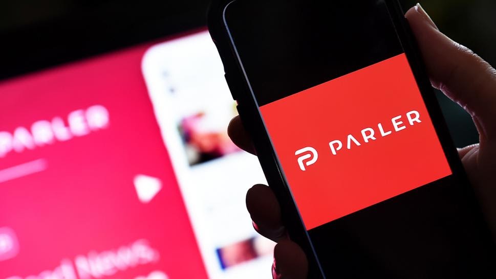 parler back online