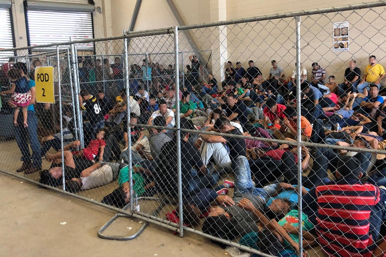 wide open border