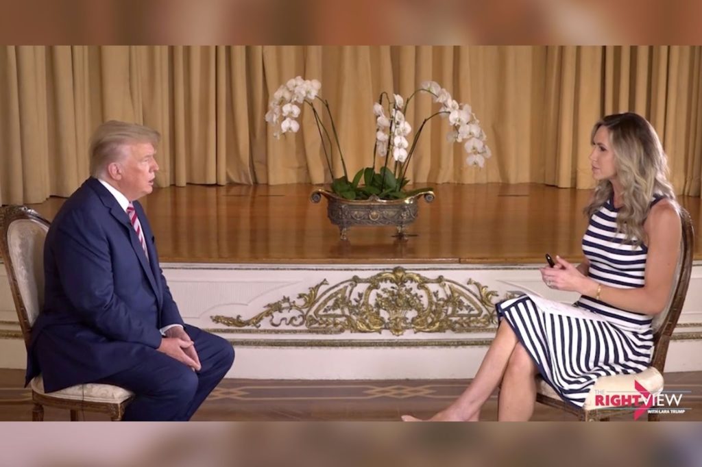 facebook removes trump interview